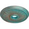 Ekena Millwork Berkshire Medallion (Canopies up to 6 3/8"), 20 1/8"OD x 3 7/8"ID x 1 7/8"P, Copper Green Patina CM20BE1CGS - alternate 4